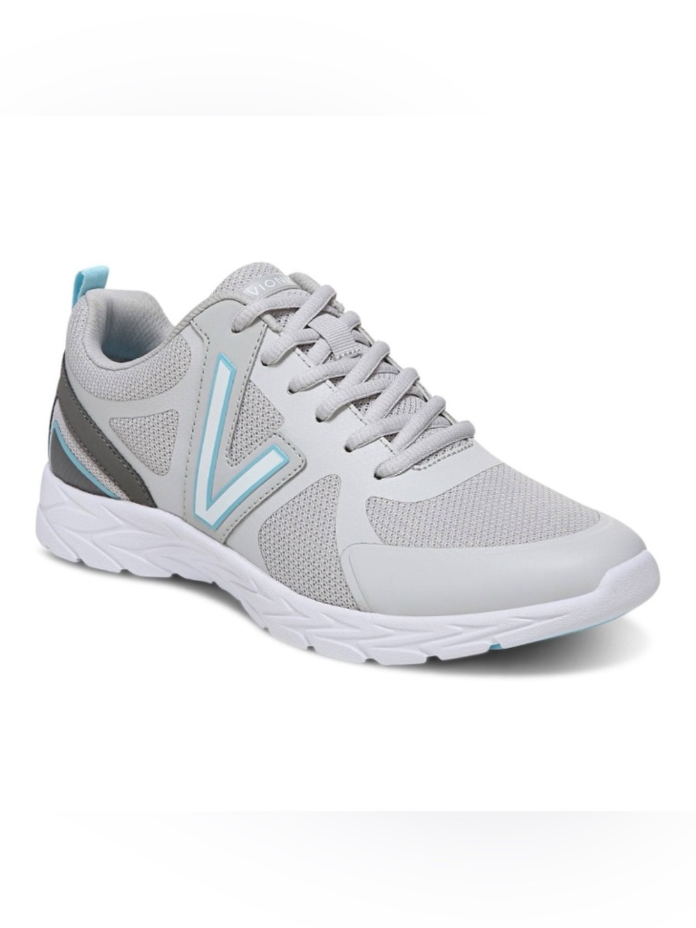 Vionic Miles II Women's Sneaker Arch Support In Vapor/Charcoal Grey Size 8.5